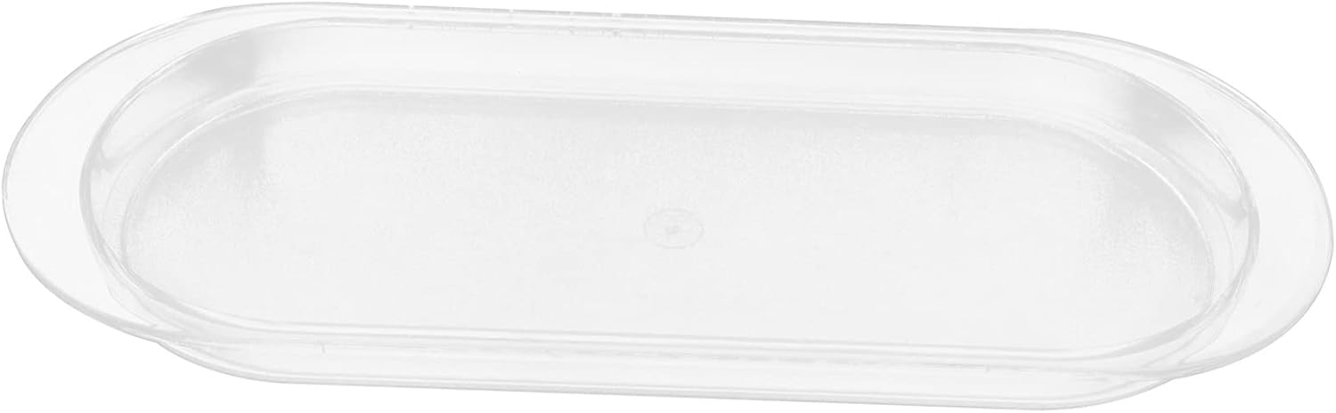 Acrylic Oval Square Tray for Storage and Organization Reusable Plastic Spice Holder Kitchen Sundries Organizer for Condiments and Seasonings for Restaurants and Home Use