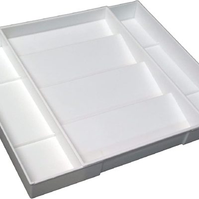 Expandable Kitchen Drawer Spice and Season Jar Organizer Tray